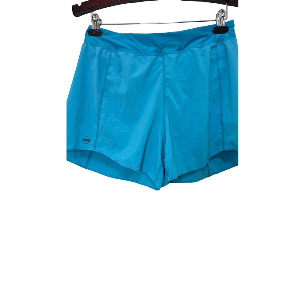 Janji 4" Cadence Short Womens Medium Blue Athletic Running Shorts Activewear